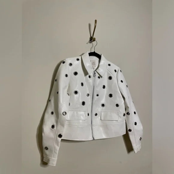 Cinq à Sept Harriet Faux Leather Jacket - Picture 5 of 9